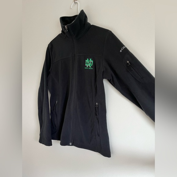 Columbia. University of North Dakota Zip Fleece Jacket. Size small. - Picture 3 of 6